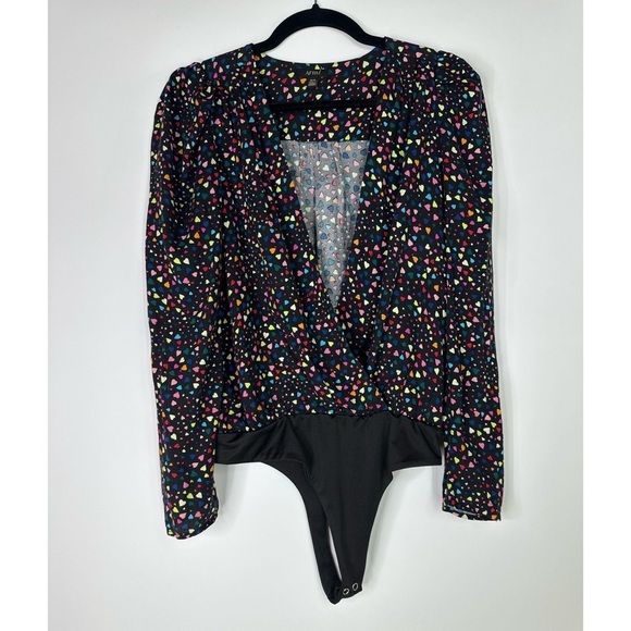 AFRM Heart Shape Print Bodysuit - Picture 1 of 7